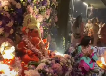 इन सितारों के यहां भी पधारे बप्पा, देखिए तस्वीरों में