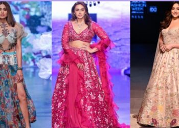 लैक्मे फ़ैशन वीक में कुछ यूं नज़र आए सितारे