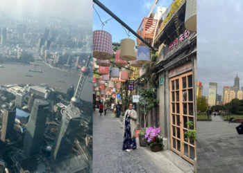 यूं समझिए जैसे रोशनी का शहर है शंघाई